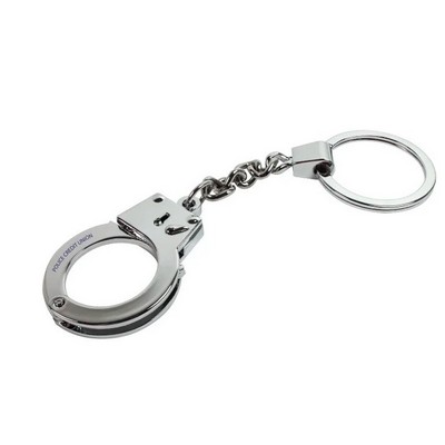Metal Handcuff Keychain