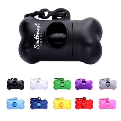 Bone Shaped Pet Waste Bag Dispenser