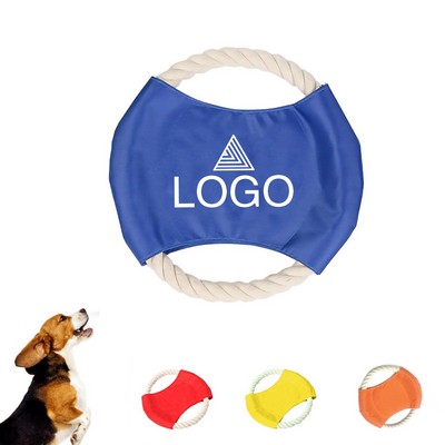 Flying Disc Dog Rope Toy