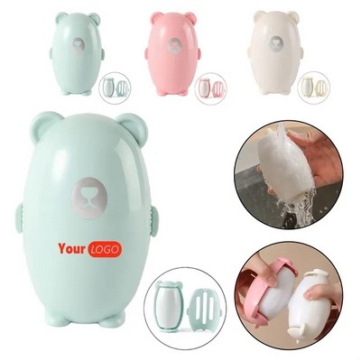 Washable Teddy Bear-shaped Roller Lint Remover(Ocean)