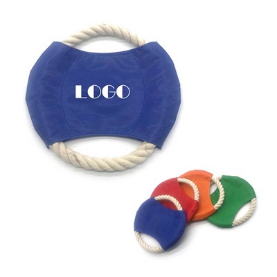 Cotton Rope Pet Flying Disc(Ocean)