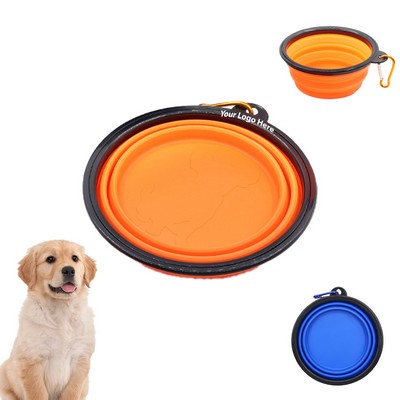 Collapsible Silicone Pet Bowl