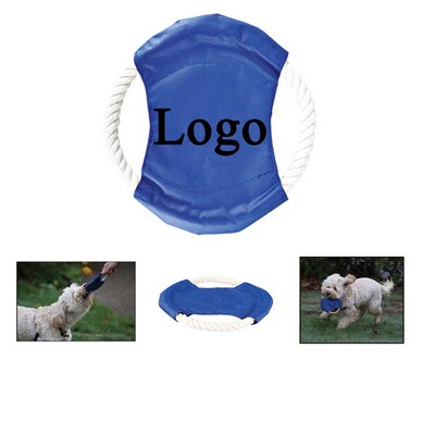 Oxford Fabric Cotton Rope Flyer Pet Training Toy