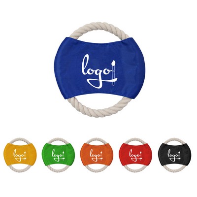 Rope Flying Disc Pet Toy