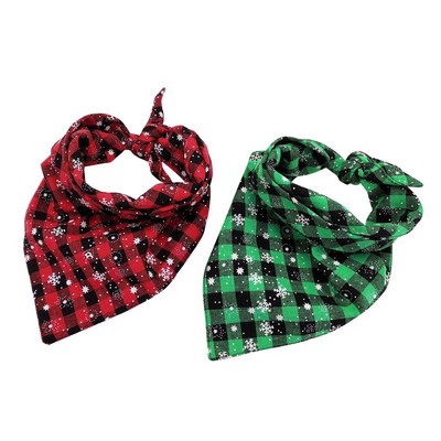 Dog Bandana Pet Triangle Bib Scarf