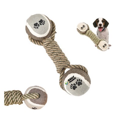 Tennis Cotton Rope Pet Dog Chew Toy