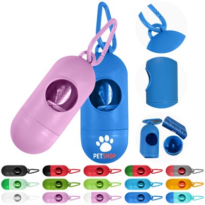 Pill Shape Pet Waste Bag Dispenser